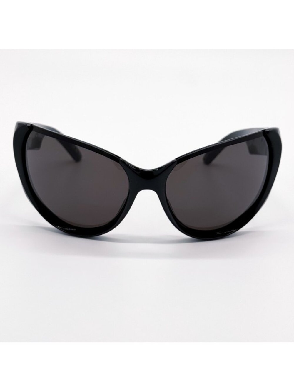 NEW BALENCIAGA BB0201S 001 SUNGLASSES BLACK OVERSIZED WOMEN EYEWEAR BALENCIAGA - Picture 4 of 10